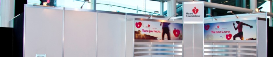 Peek Exhibition Heart Foundation Display